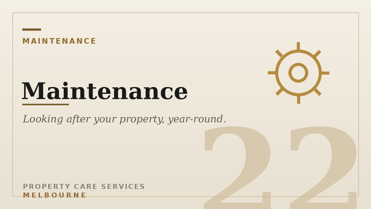 What a Property Maintenance Plan Should Cover (Landlord Guide)