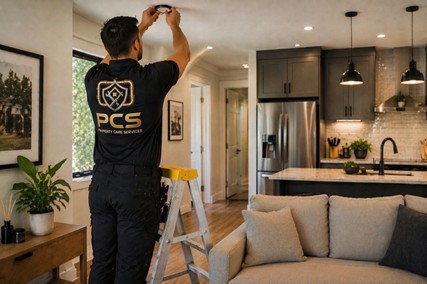Property maintenance handyman servicing a Melbourne home